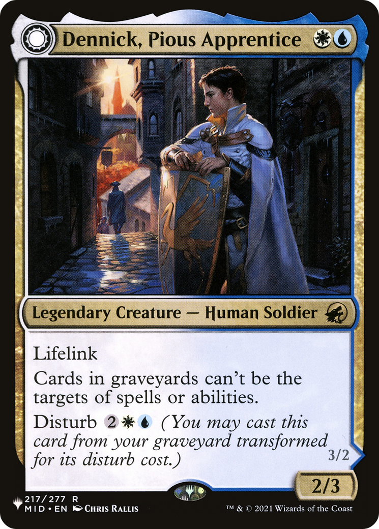 Dennick, Pious Apprentice // Dennick, Pious Apparition [Secret Lair: From Cute to Brute] - Magic: The Gathering - Card Brawlers | Quebec | Canada |