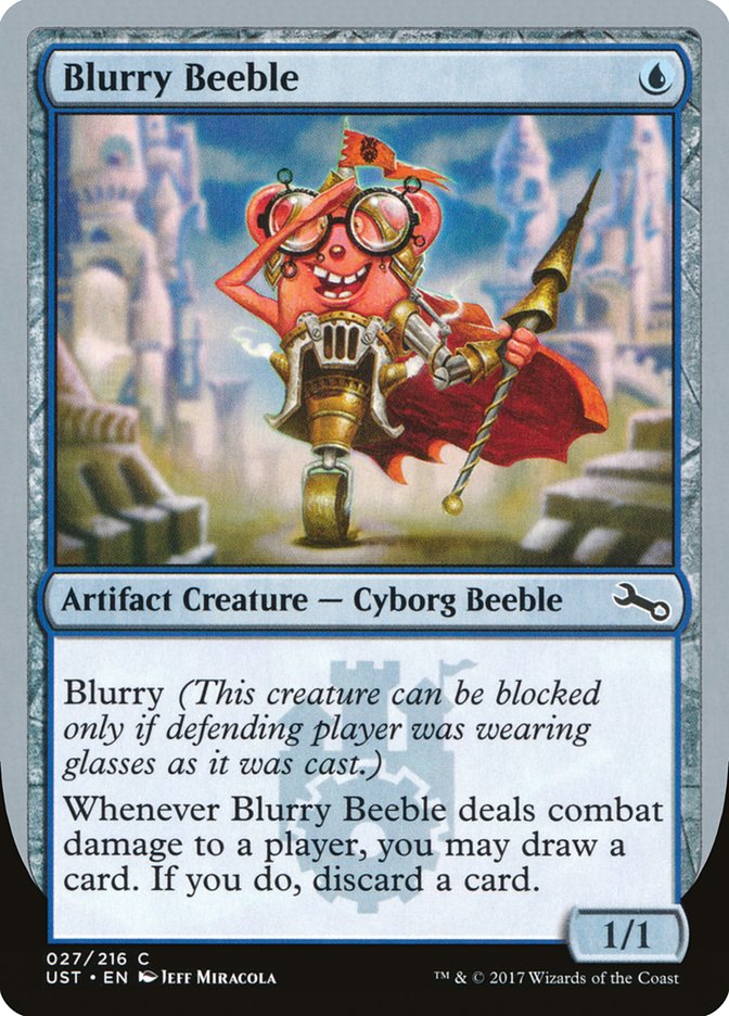 Blurry Beeble [Unstable] - Magic: The Gathering - Card Brawlers | Quebec | Canada |