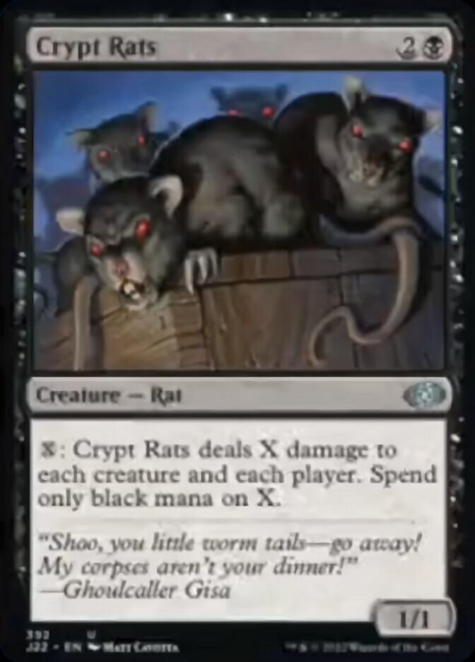 Crypt Rats [Jumpstart 2022] - Magic: The Gathering - Card Brawlers | Quebec | Canada |