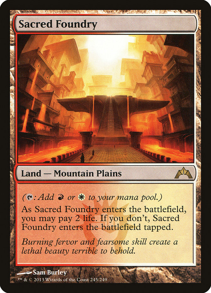 Sacred Foundry [Gatecrash] - Magic: The Gathering - Card Brawlers | Quebec | Canada |