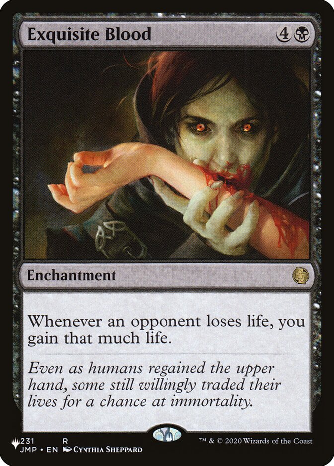 Exquisite Blood [The List] - Magic: The Gathering - Card Brawlers | Quebec | Canada |