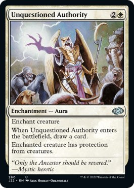 Unquestioned Authority [Jumpstart 2022] - Magic: The Gathering - Card Brawlers | Quebec | Canada |