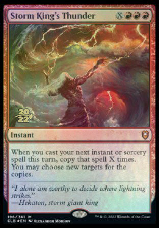 Storm King's Thunder [Commander Legends: Battle for Baldur's Gate Prerelease Promos] - Magic: The Gathering - Card Brawlers | Quebec | Canada |