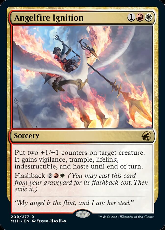 Angelfire Ignition [Innistrad: Midnight Hunt] - Magic: The Gathering - Card Brawlers | Quebec | Canada |