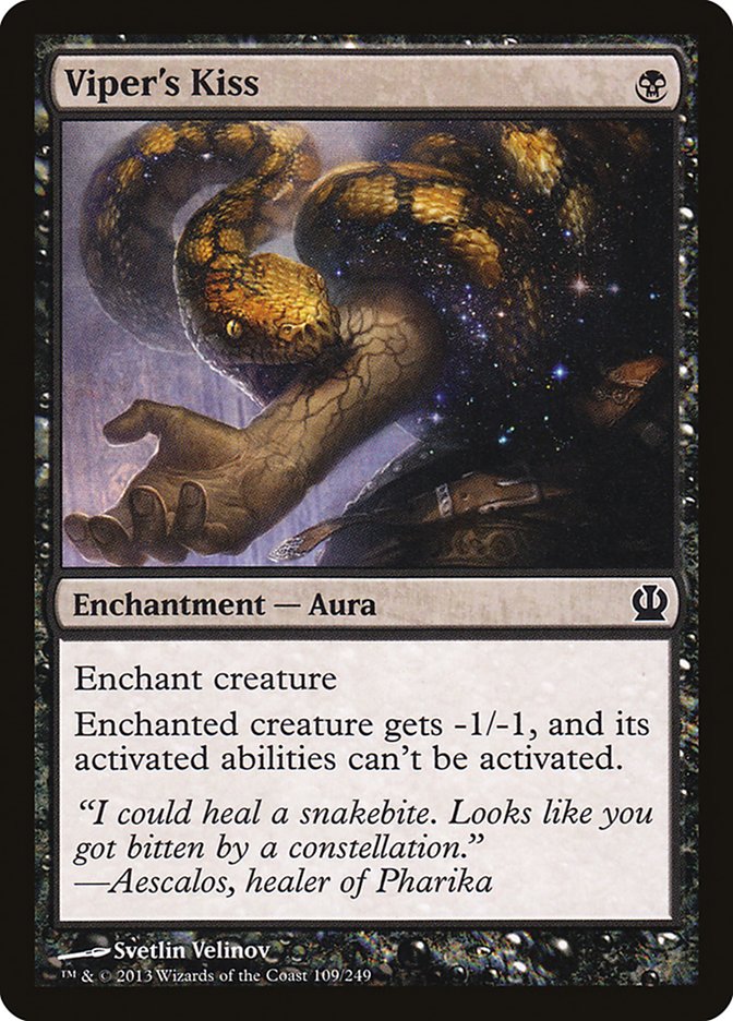 Viper's Kiss [Theros] - Magic: The Gathering - Card Brawlers | Quebec | Canada |