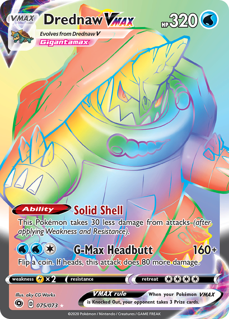 Drednaw VMAX (075/073) [Sword & Shield: Champion's Path] - Pokémon - Card Brawlers | Quebec | Canada |