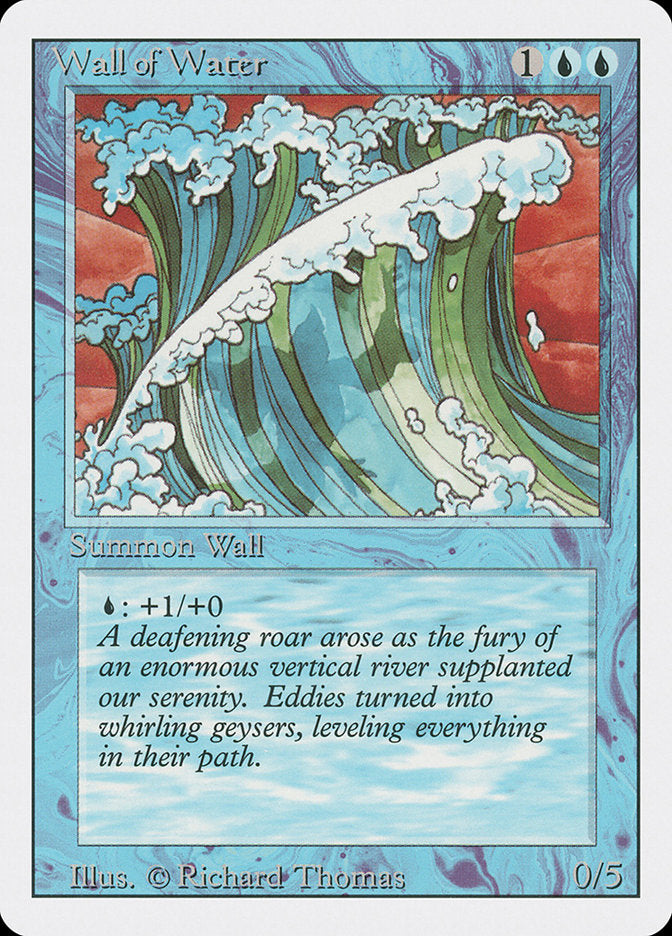 Wall of Water [Revised Edition] - Magic: The Gathering - Card Brawlers | Quebec | Canada |
