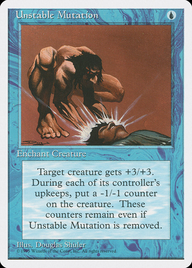 Unstable Mutation [Fourth Edition] - Magic: The Gathering - Card Brawlers | Quebec | Canada |