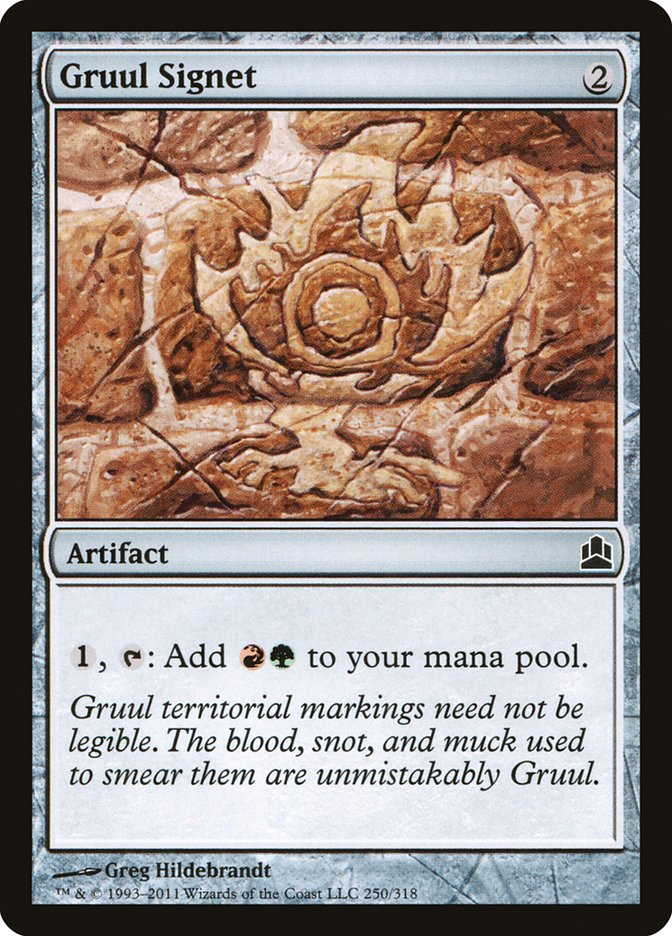 Gruul Signet [Commander 2011] - Magic: The Gathering - Card Brawlers | Quebec | Canada |