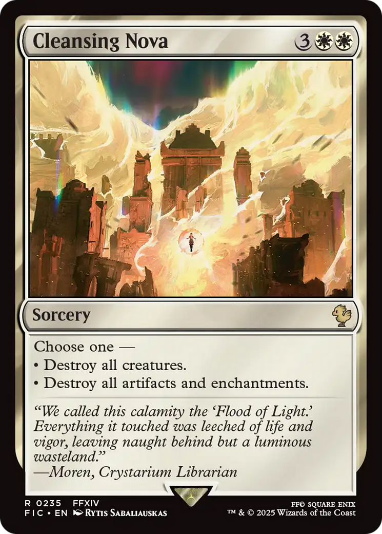 Cleansing Nova [FINAL FANTASY Commander] - Magic: The Gathering - Card Brawlers | Quebec | Canada |
