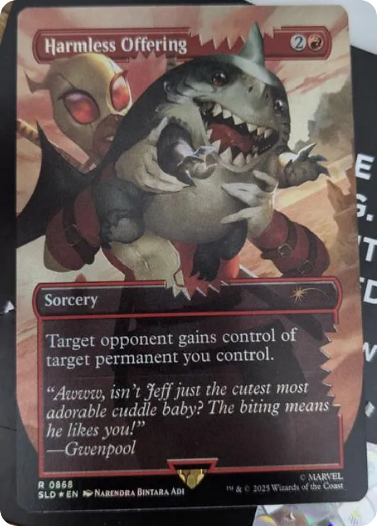 Harmless Offering (Rainbow Foil) [Secret Lair Drop Series] - Magic: The Gathering - Card Brawlers | Quebec | Canada |