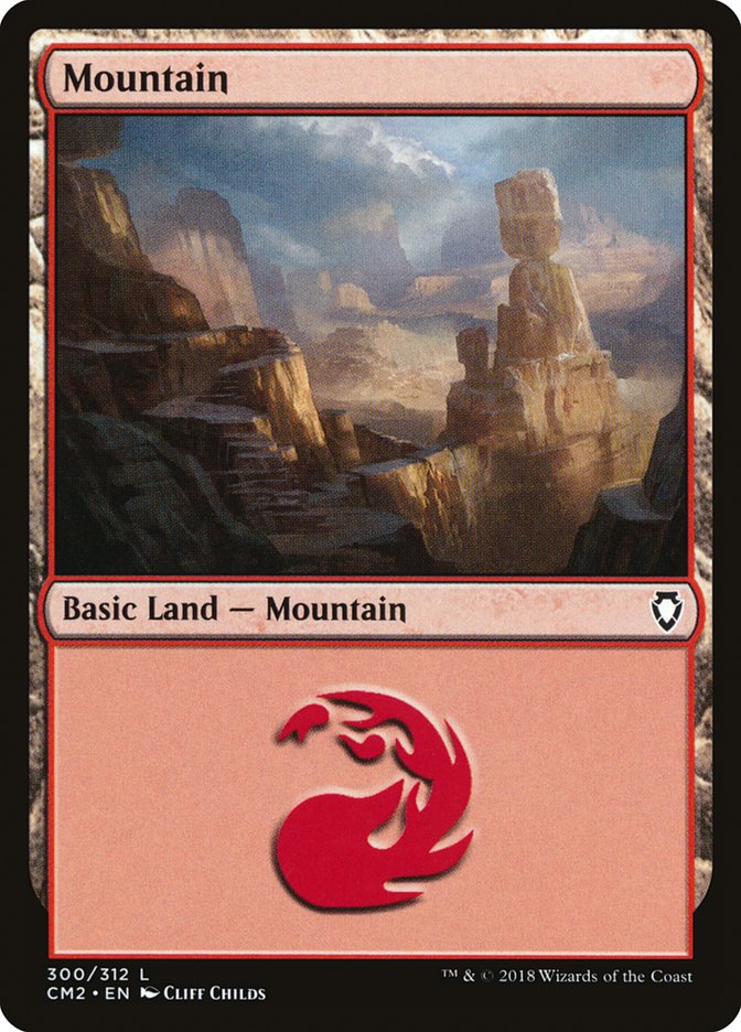 Mountain (300) [Commander Anthology Volume II] - Magic: The Gathering - Card Brawlers | Quebec | Canada |