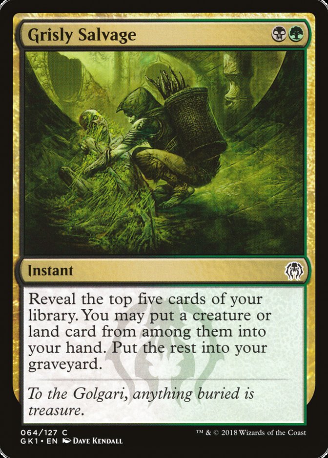 Grisly Salvage [Guilds of Ravnica Guild Kit] - Magic: The Gathering - Card Brawlers | Quebec | Canada |
