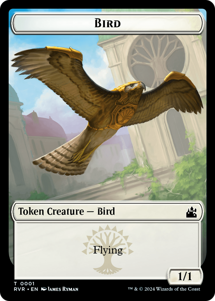 Bird // Centaur Double-Sided Token [Ravnica Remastered Tokens] - Magic: The Gathering - Card Brawlers | Quebec | Canada |
