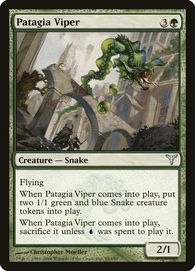 Patagia Viper [Dissension] - Magic: The Gathering - Card Brawlers | Quebec | Canada |