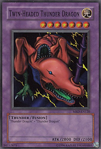 Twin-Headed Thunder Dragon [MRD-EN120] Super Rare - Yu-Gi-Oh! - Card Brawlers | Quebec | Canada |