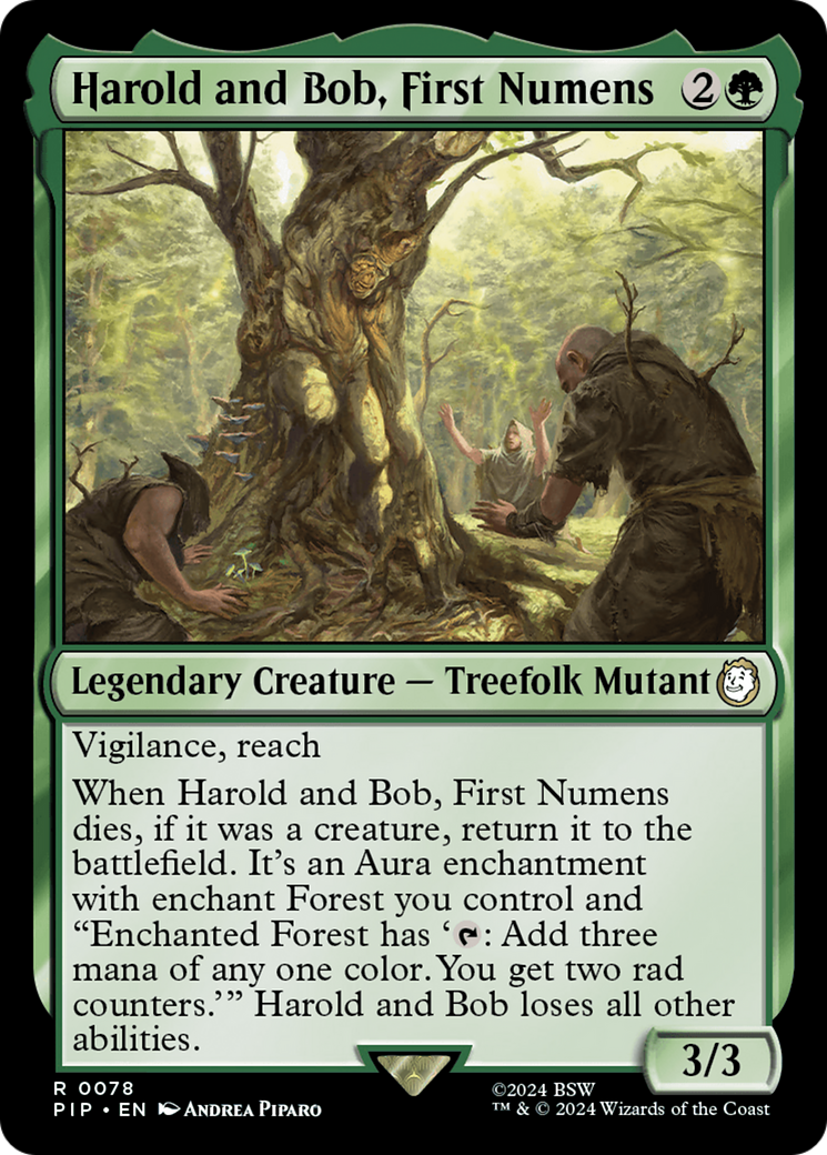 Harold and Bob, First Numens [Fallout] - Magic: The Gathering - Card Brawlers | Quebec | Canada |