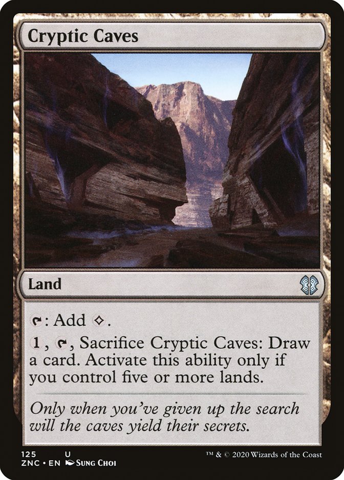 Cryptic Caves [Zendikar Rising Commander] - Magic: The Gathering - Card Brawlers | Quebec | Canada |