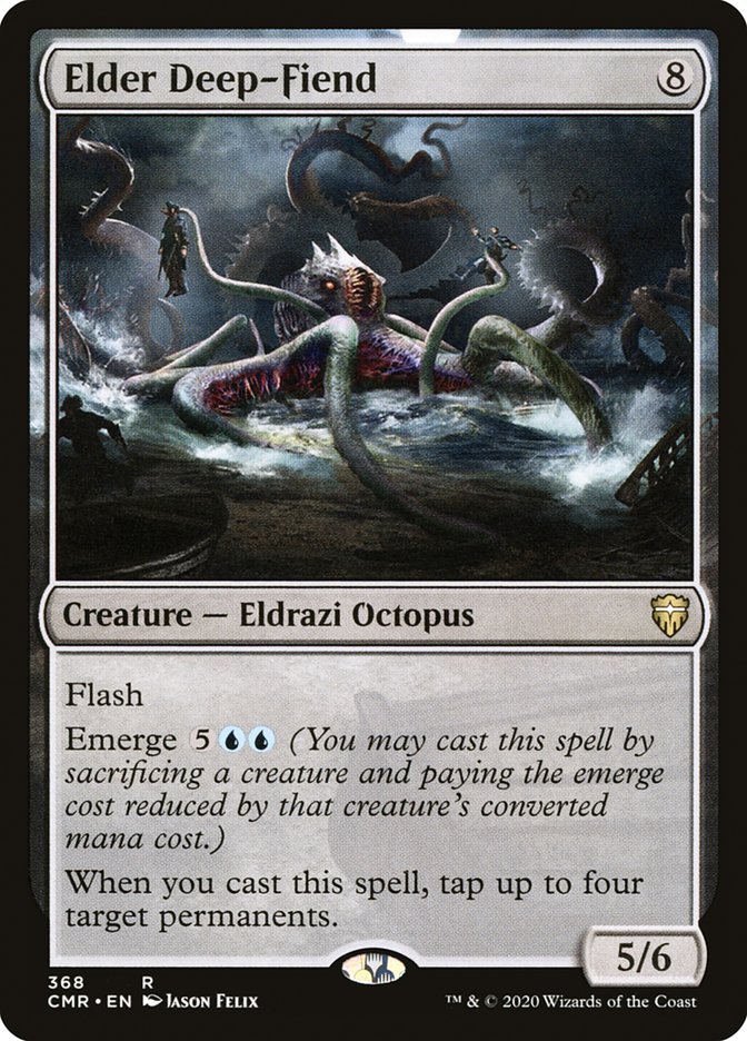 Elder Deep - Fiend [Commander Legends] - Card Brawlers