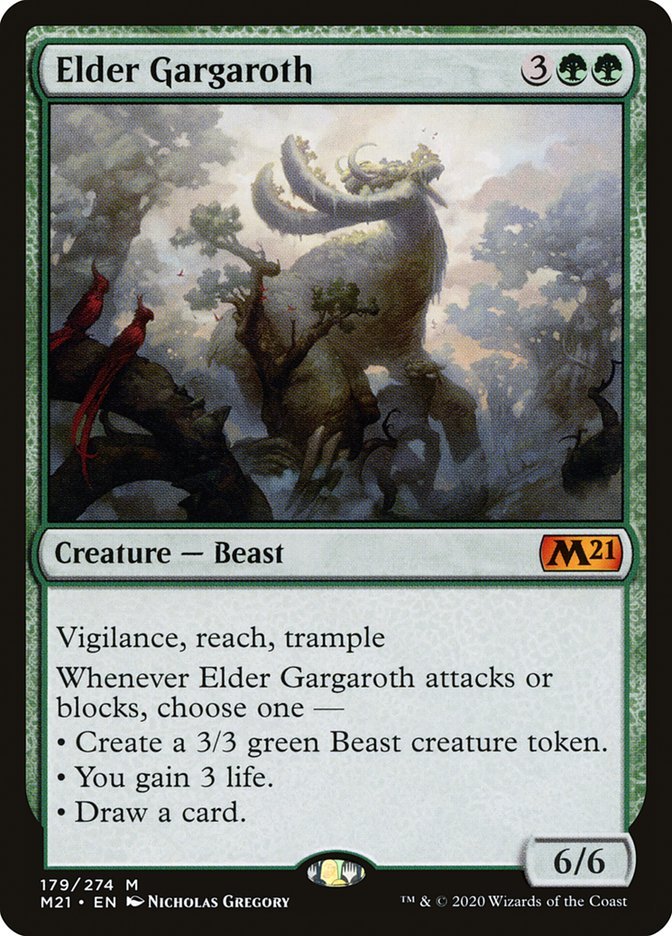Elder Gargaroth [Core Set 2021] - Card Brawlers