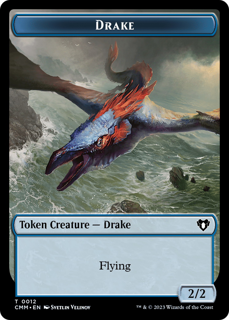 Eldrazi Scion // Drake Double - Sided Token [Commander Masters Tokens] - Card Brawlers