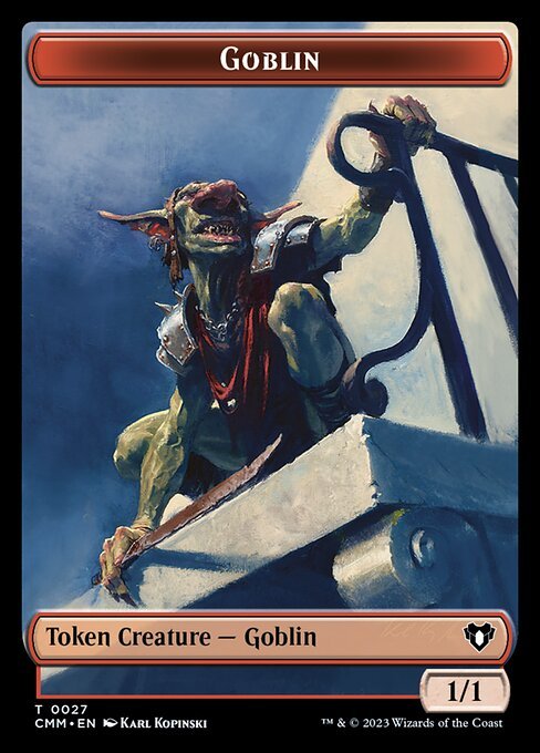 Eldrazi Scion // Goblin Double - Sided Token [Commander Masters Tokens] - Card Brawlers