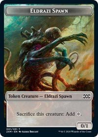 Eldrazi Spawn // Servo Double - Sided Token [Double Masters Tokens] - Card Brawlers