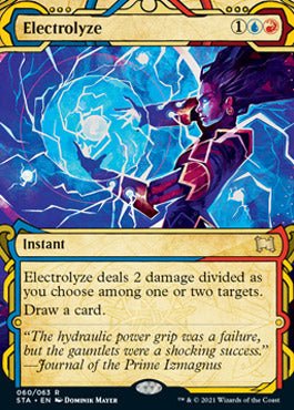Electrolyze (Foil Etched) [Strixhaven: School of Mages Mystical Archive] - Card Brawlers
