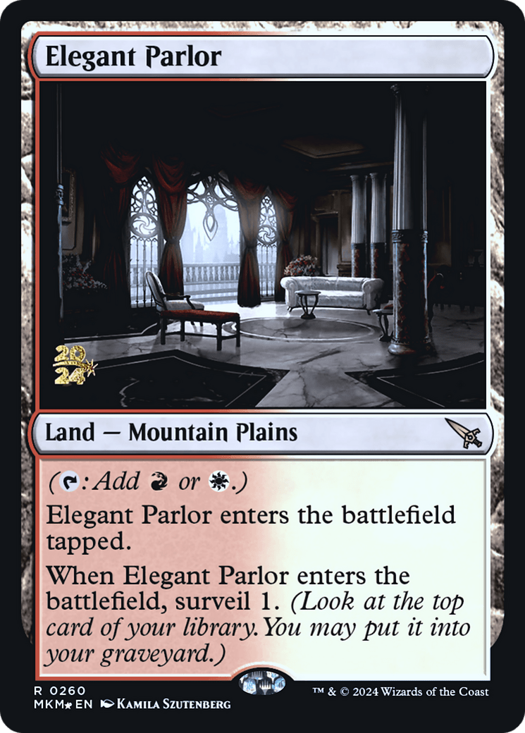 Elegant Parlor [Murders at Karlov Manor Prerelease Promos] - Card Brawlers