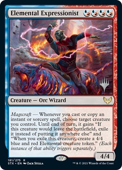 Elemental Expressionist (Promo Pack) [Strixhaven: School of Mages Promos] - Card Brawlers
