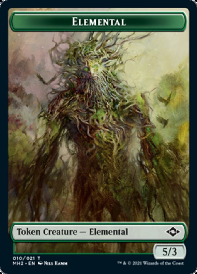 Elemental // Food (18) Double - Sided Token [Modern Horizons 2 Tokens] - Card Brawlers