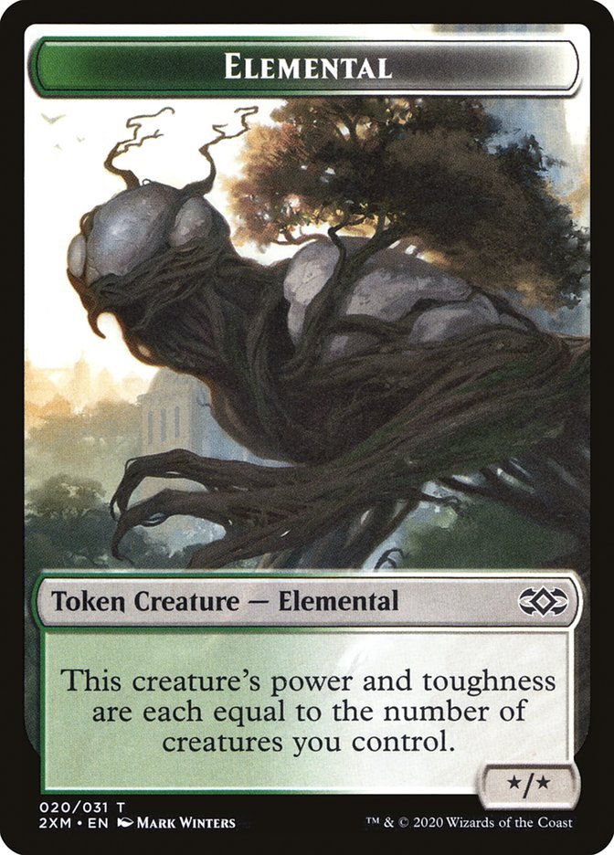 Elemental Token [Double Masters Tokens] - Card Brawlers