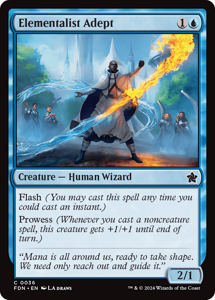 Elementalist Adept [Foundations] - Card Brawlers