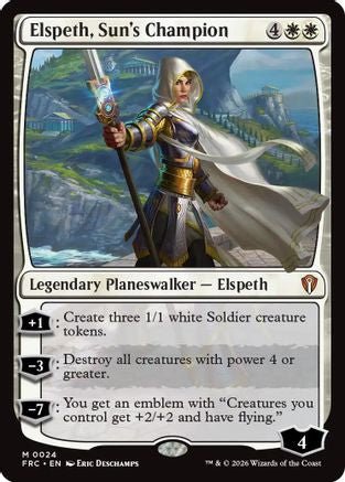 Elspeth, Sun's Champion (FRC-024) - Commander: Reality Fracture - Card Brawlers