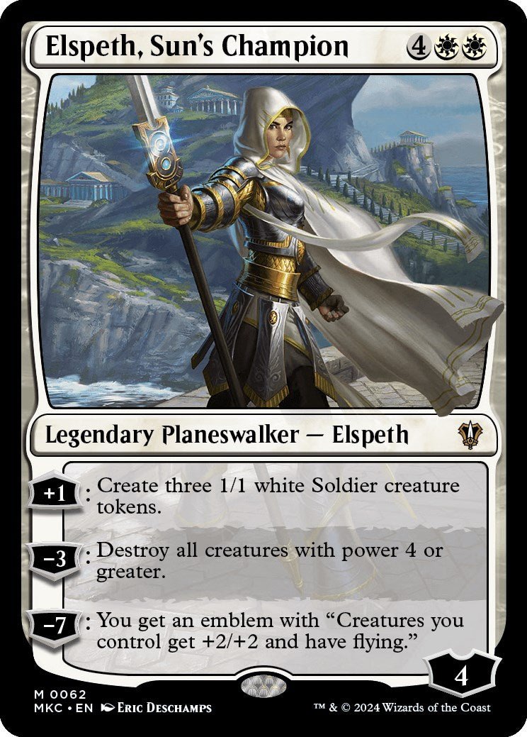 Elspeth, Sun's Champion [Murders at Karlov Manor Commander] - Card Brawlers