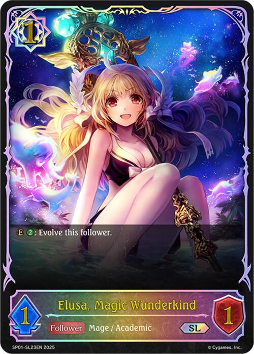 Elusa, Magic Wunderkind (SL) (SP01 - SL23EN) [Seaside Memories] - Card Brawlers
