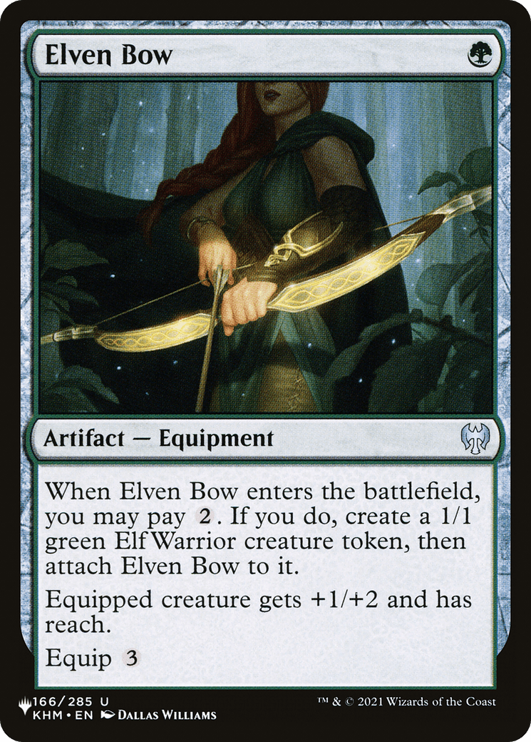 Elven Bow [The List] - Card Brawlers