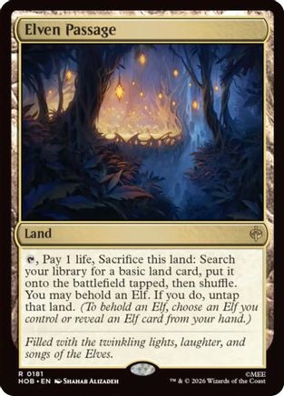 Elven Passage (HOB-181) - The Hobbit - Card Brawlers