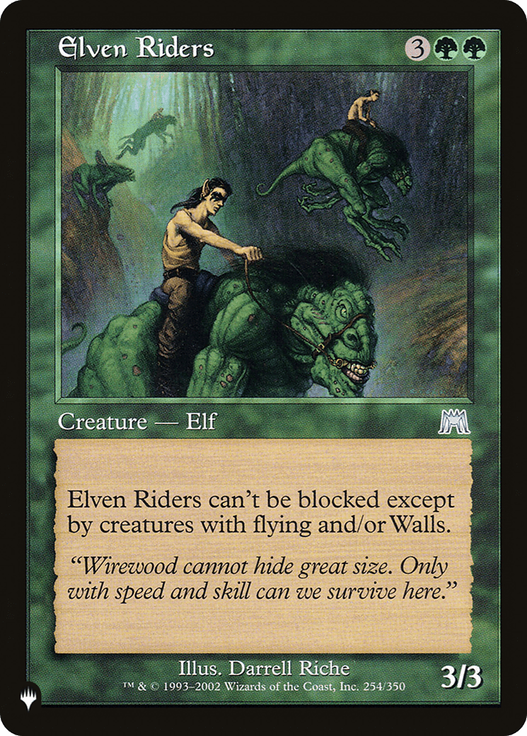 Elven Riders [The List] - Card Brawlers