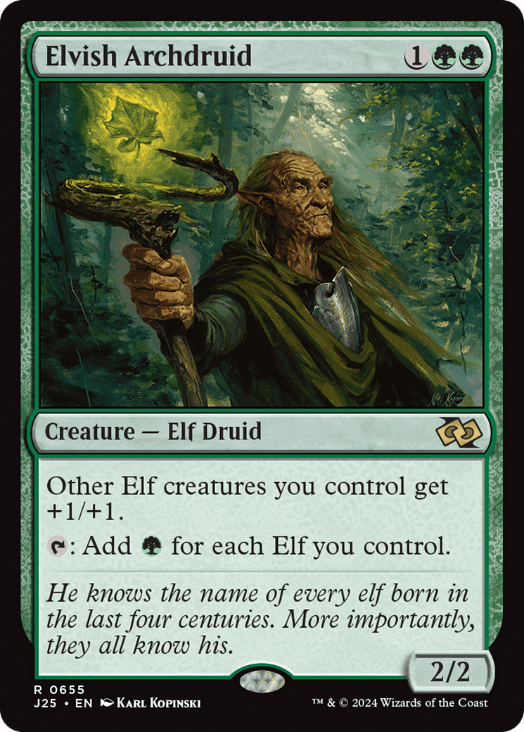 Elvish Archdruid [Foundations Jumpstart] - Card Brawlers