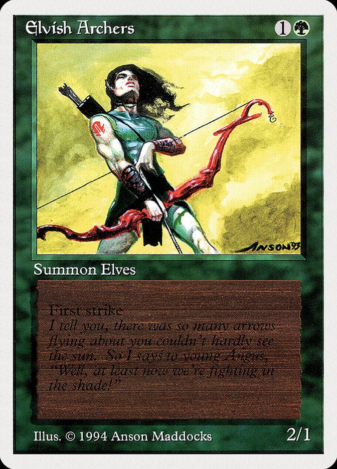 Elvish Archers [Summer Magic / Edgar] - Card Brawlers