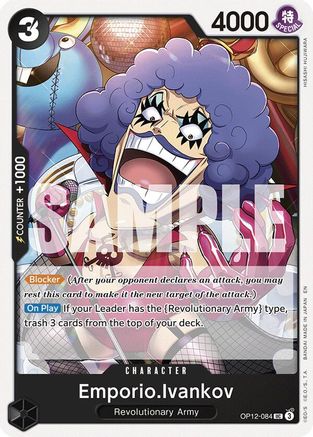 Emporio.Ivankov (084) (OP12-084) - Legacy of the Master - Card Brawlers