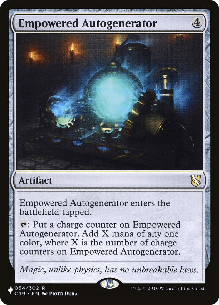 Empowered Autogenerator [The List] - Card Brawlers