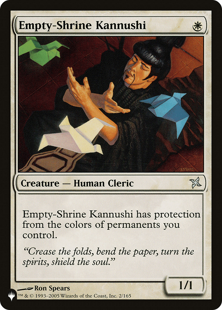 Empty - Shrine Kannushi [The List] - Card Brawlers