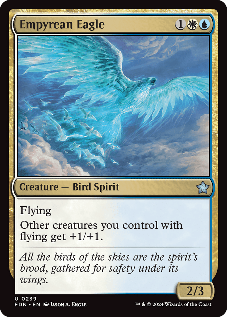 Empyrean Eagle [Foundations] - Card Brawlers