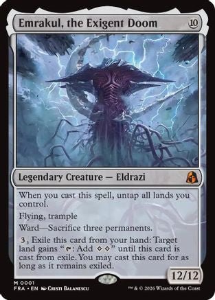 Emrakul, the Exigent Doom (FRA-001) - Reality Fracture - Card Brawlers