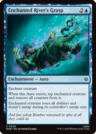Enchanted River's Grasp (HOB-039) - The Hobbit Foil - Card Brawlers