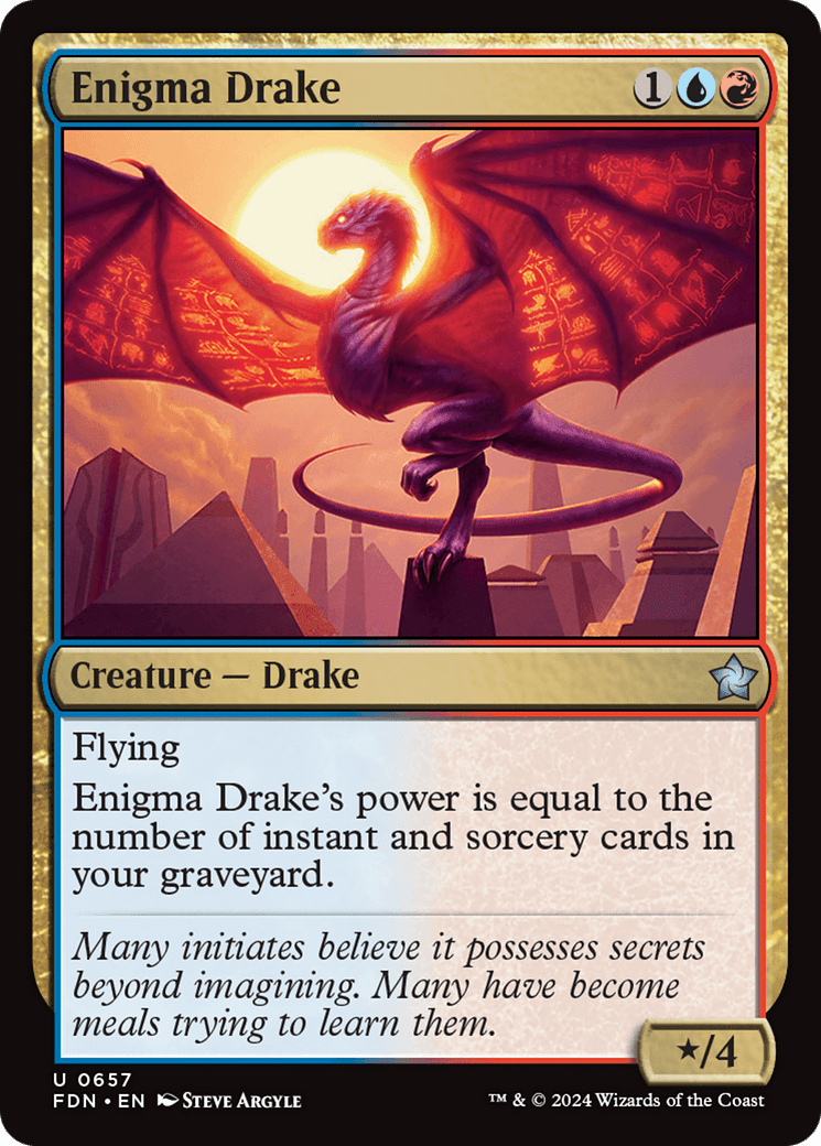 Enigma Drake [Foundations] - Card Brawlers