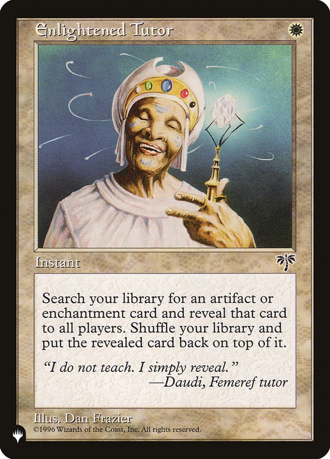 Enlightened Tutor [The List] - Card Brawlers