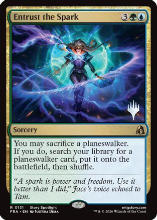 Entrust the Spark (PPFRA-131) - Promo Pack: Reality Fracture - Card Brawlers